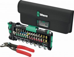 Wera 40 Piece Tool-Check Combi 1 Screwdriver Bit Set & Socket Set with Handle &pound;119.95